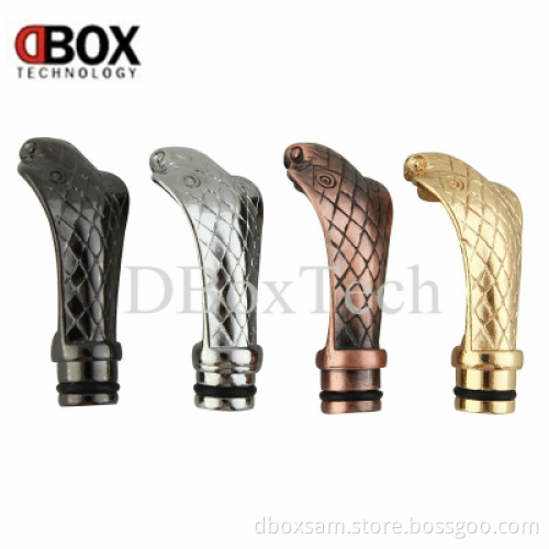 2013 Hottest & Popular E-Cigarette Snake and Cobra Drip Tips